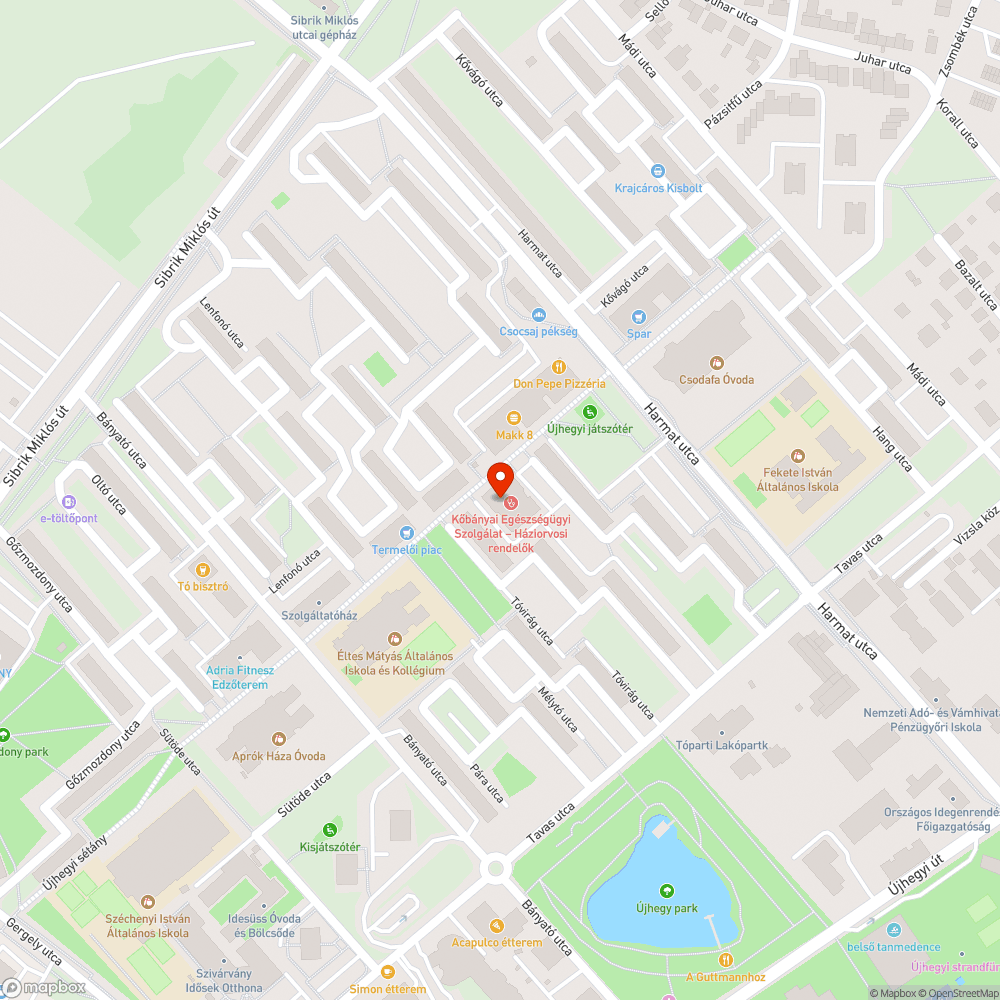 Ferde tábla bejelentés helye