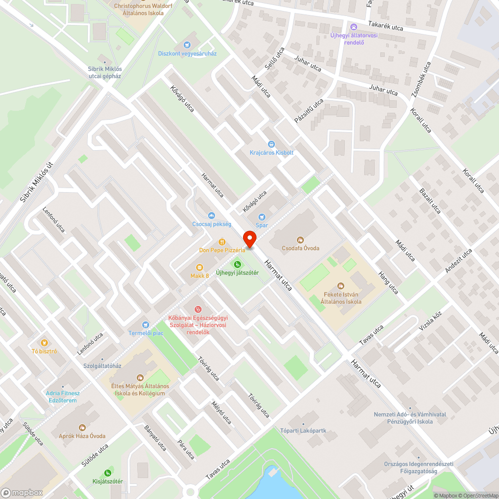 Fekete lyuk bejelentés helye