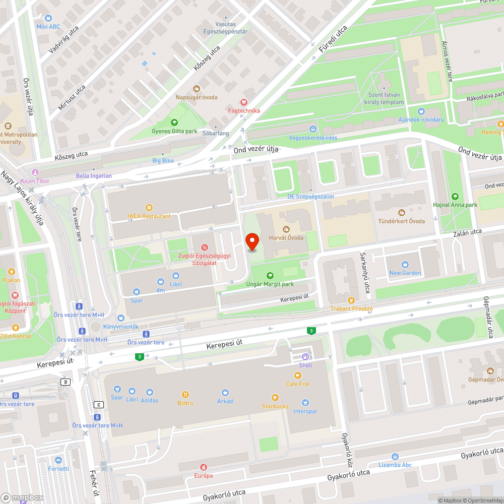 Hiányzó fa bejelentés helye