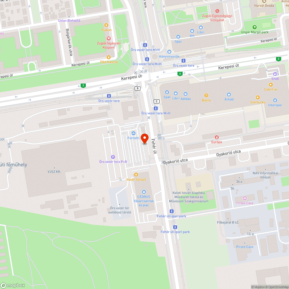 Szemetesek bejelentés helye