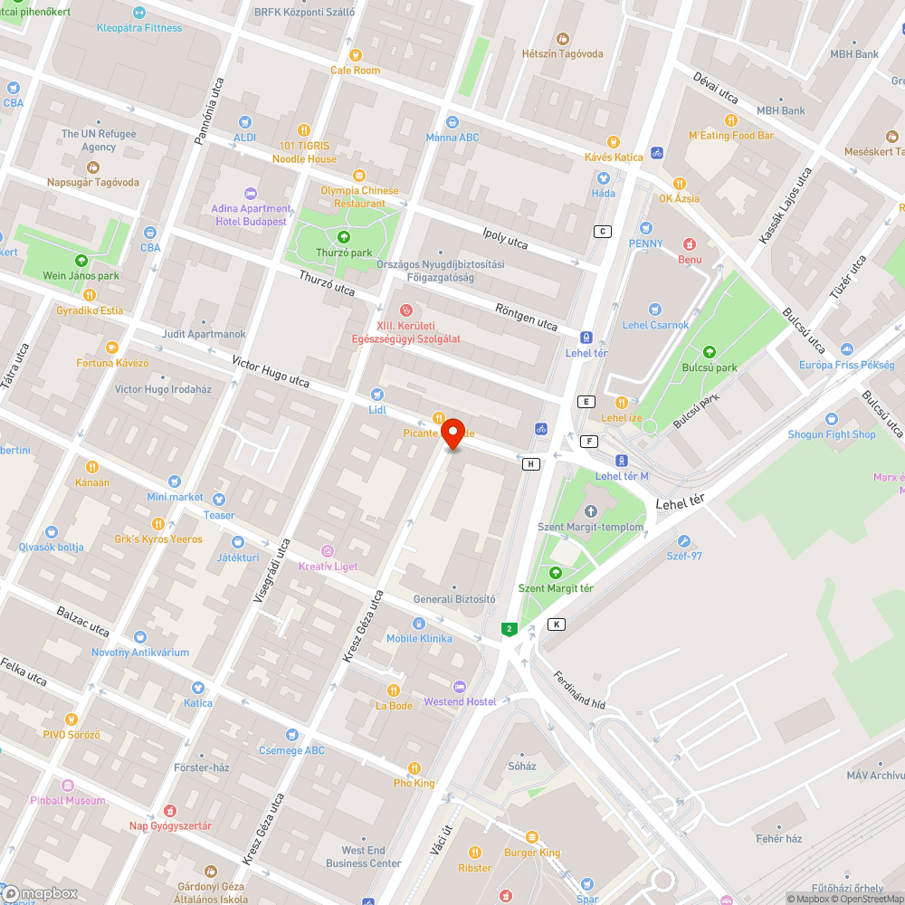 Hiányzó tábla bejelentés helye