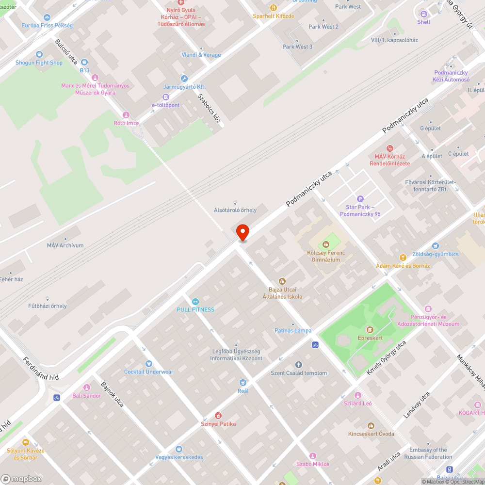 Járdára omló homlokzat bejelentés helye