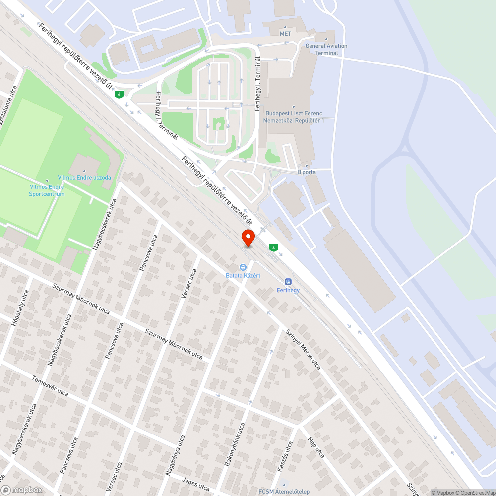 Működésképtelen lift bejelentés helye