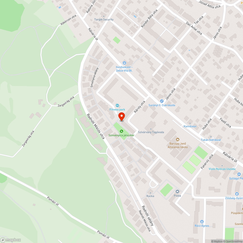 Rongálódás bejelentés helye