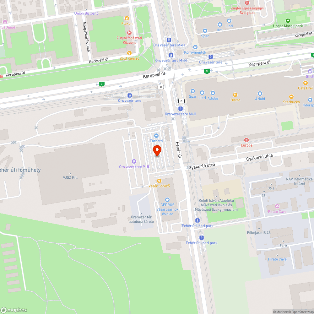 Hiányzó hulladékgyűjtő edény bejelentés helye