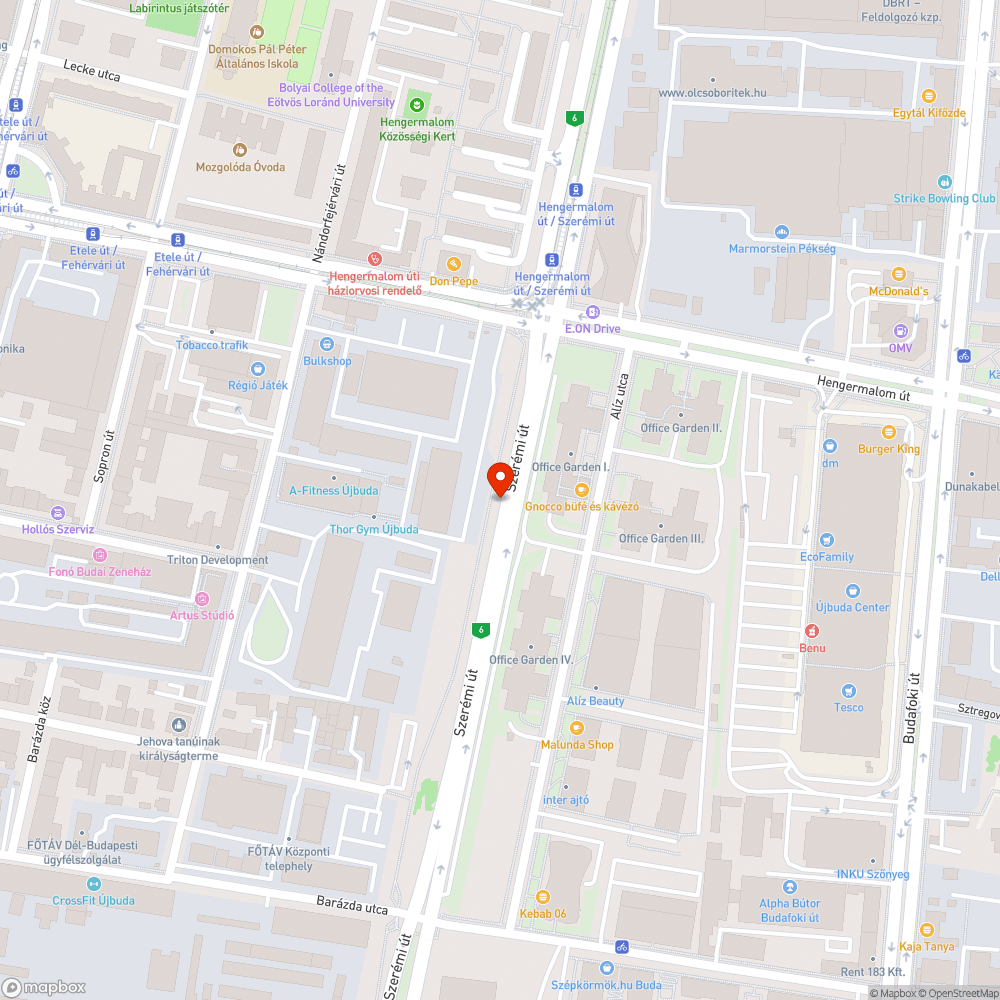 Szemét mindenfelé a szerémi út mentén bejelentés helye