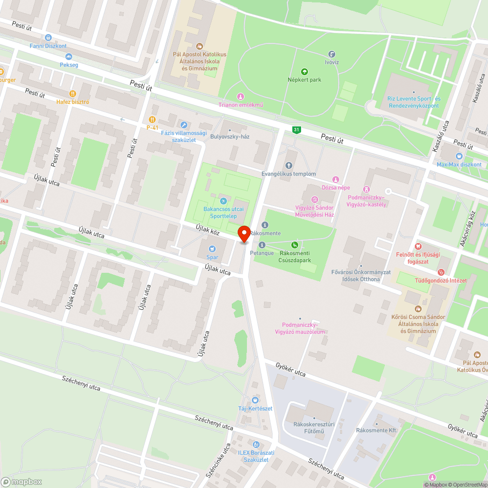 Utcatábla bejelentés helye