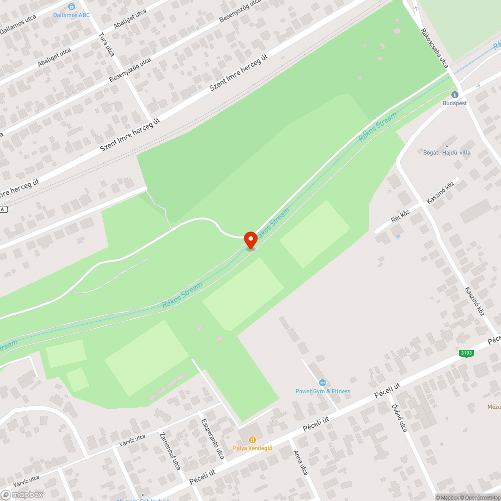 Megsüllyedt az aszfalt a kerékpárúton bejelentés helye