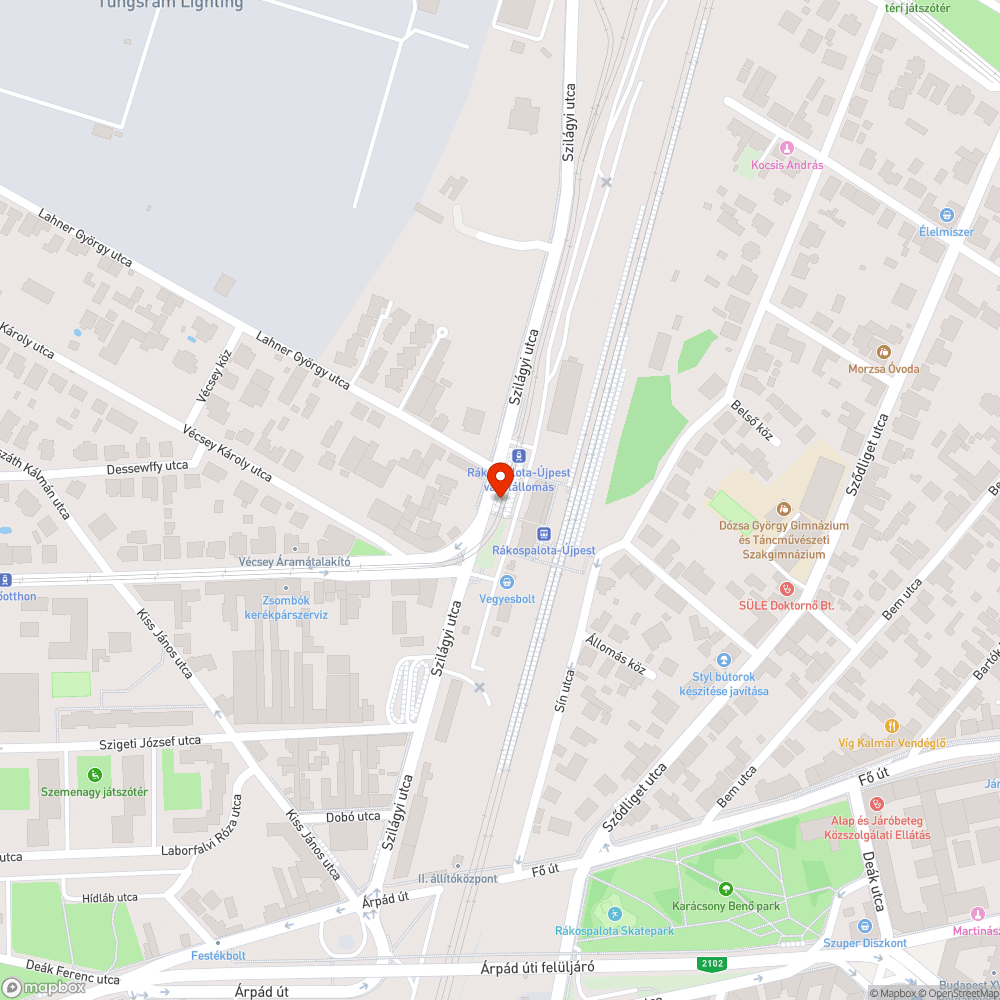 szemét bejelentés helye