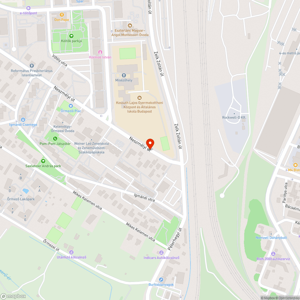 Erdekesen megsullyedt aszfalt bejelentés helye