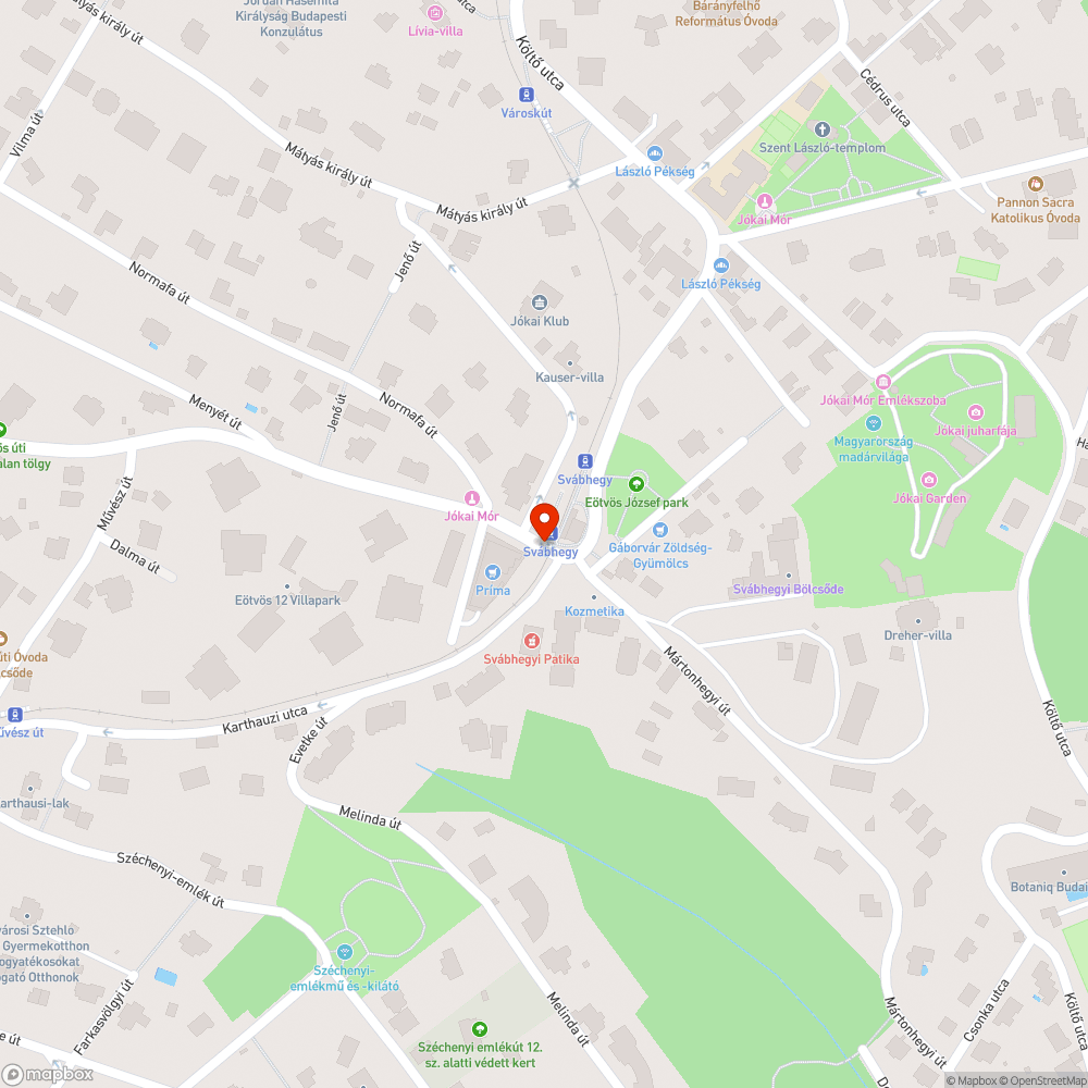 fogaskerekű átépítéssel megszüntetés alatt álló víznyelő bejelentés helye