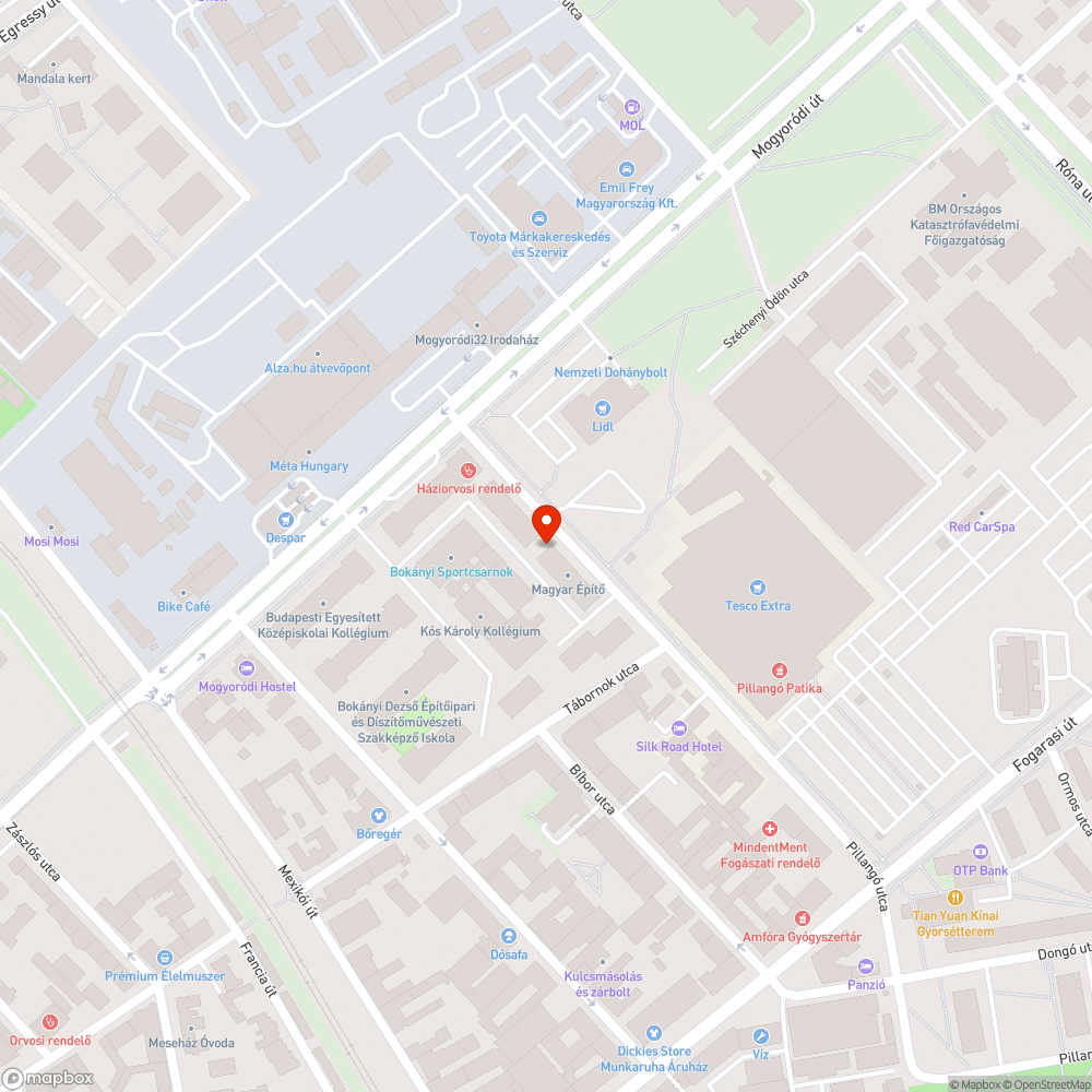 Rendszámtábla nélküli elhagyatott autó a Pillangó utcában bejelentés helye