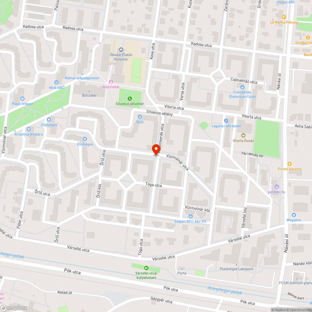 Otthagyott tuskó bejelentés helye