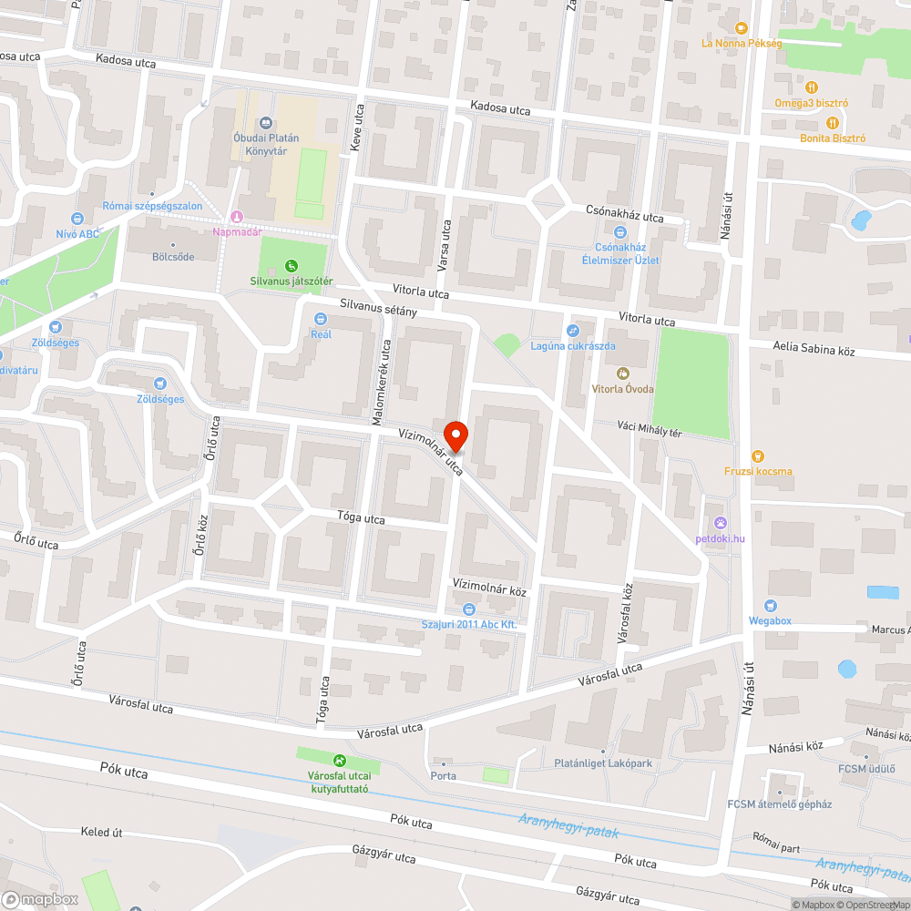 Utcanévtáblák takarásban bejelentés helye