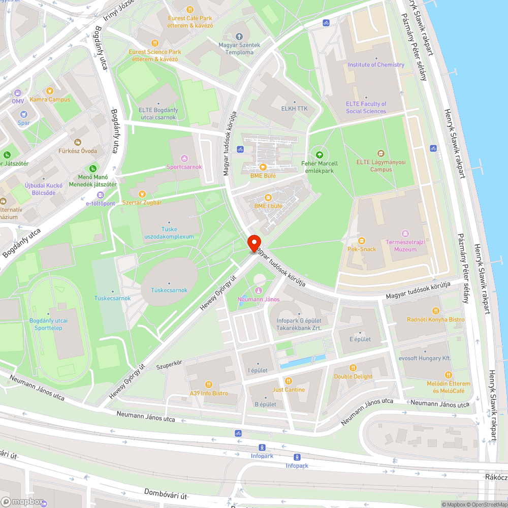 Parkolási káosz az Infoparkban bejelentés helye