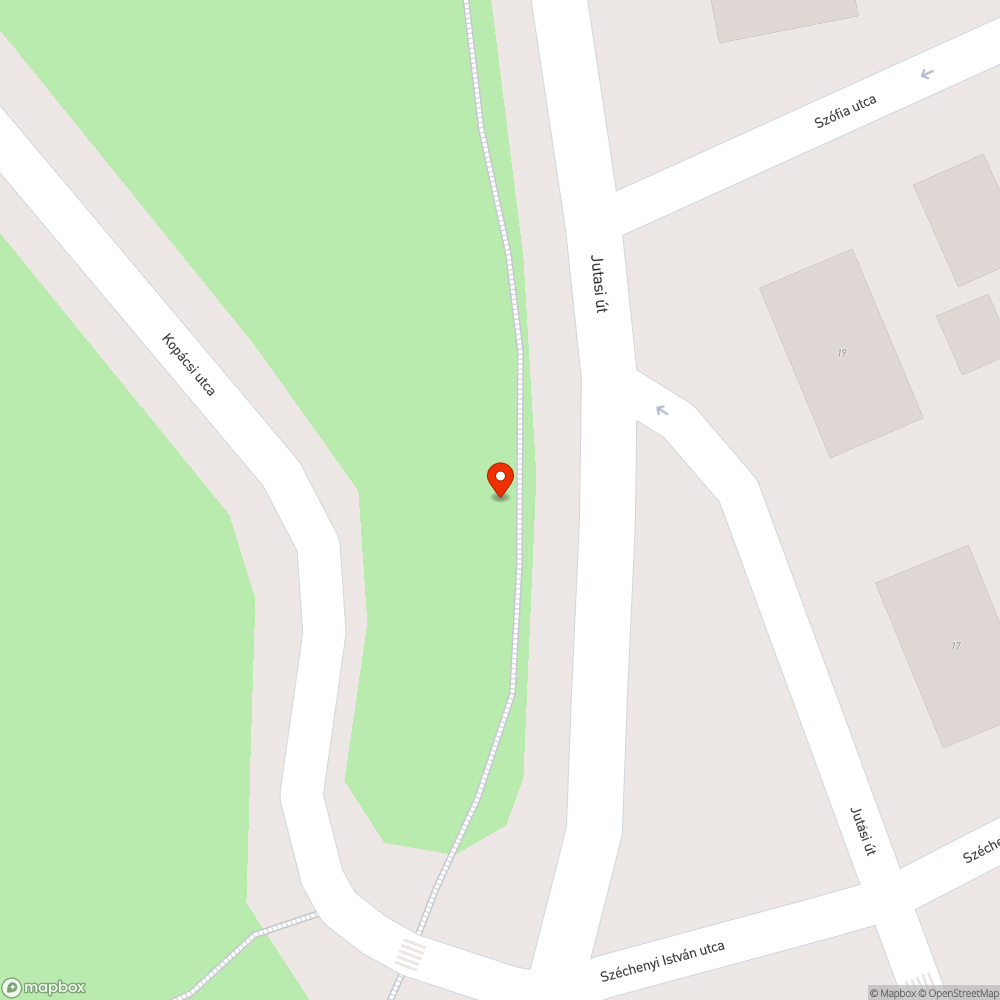 Rossz tervezésű járdacsatlakozás bejelentés helye