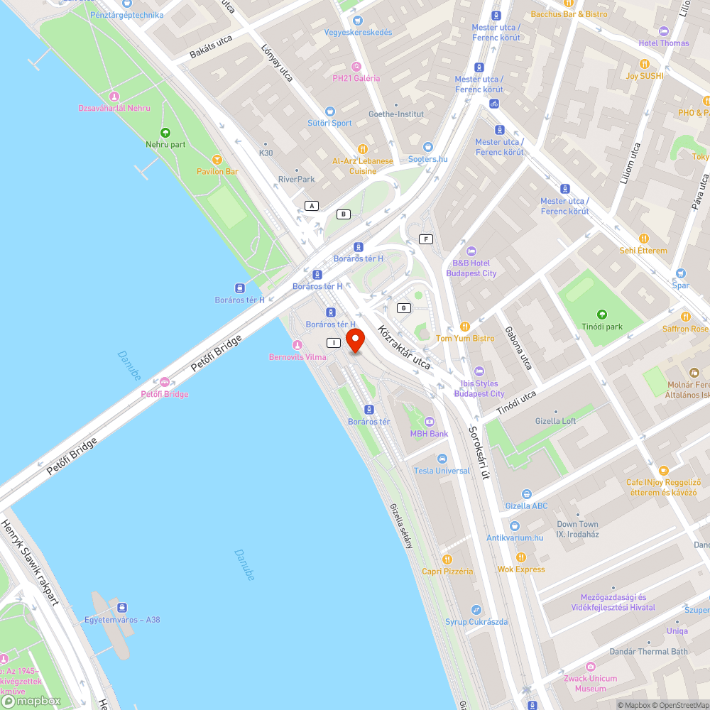 kidőlt szemétgyűjtő bejelentés helye