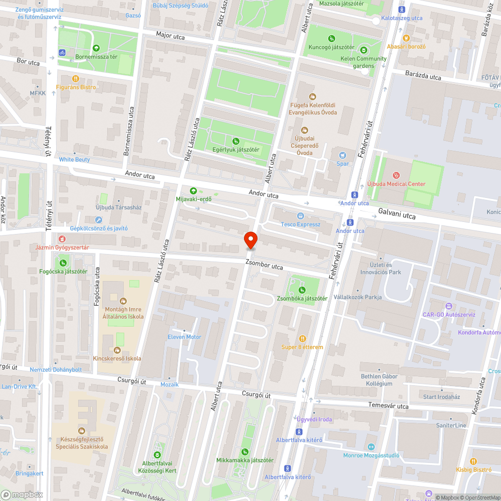 Hatalmas kátyú bejelentés helye