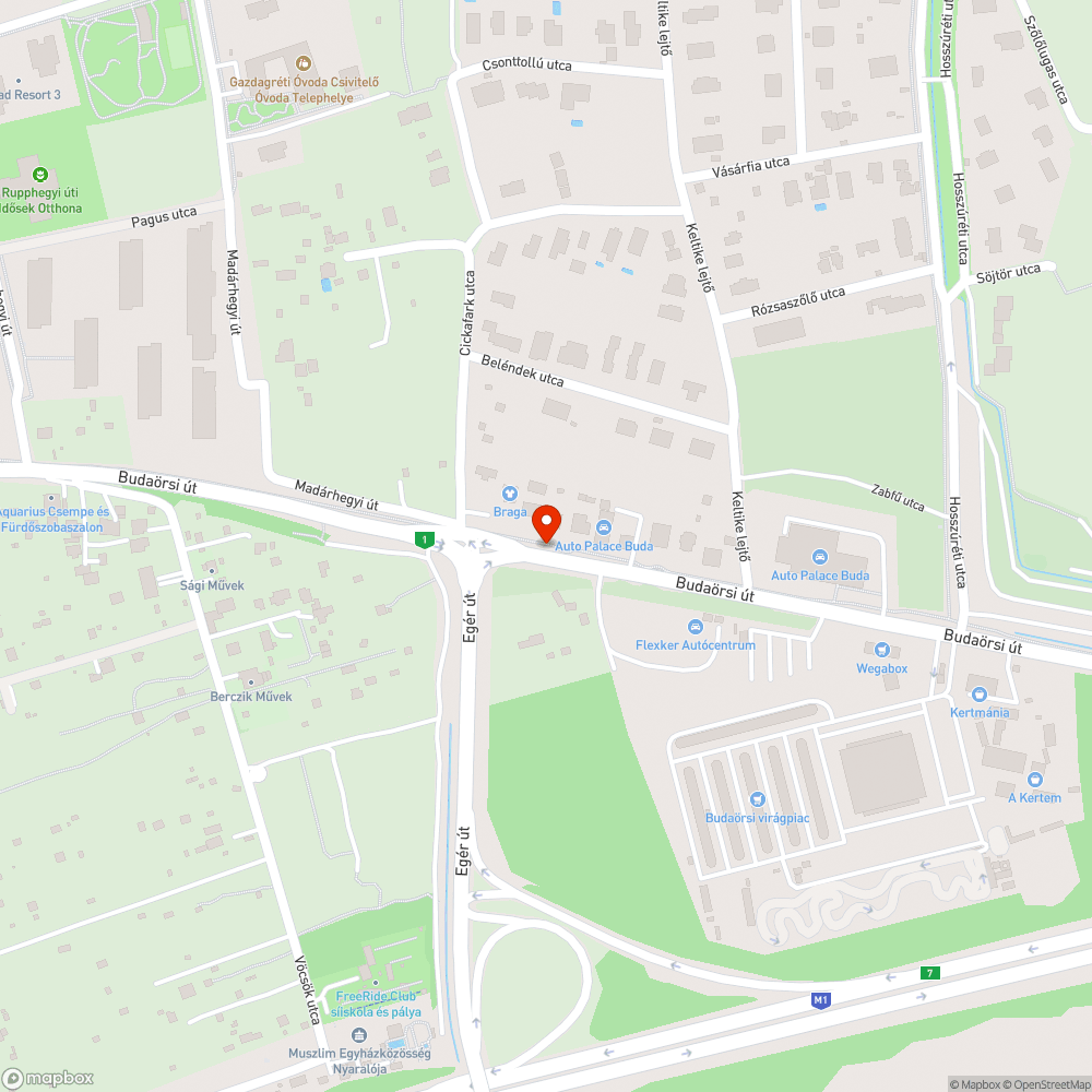 "Gazdátlan" kerékpárút bejelentés helye