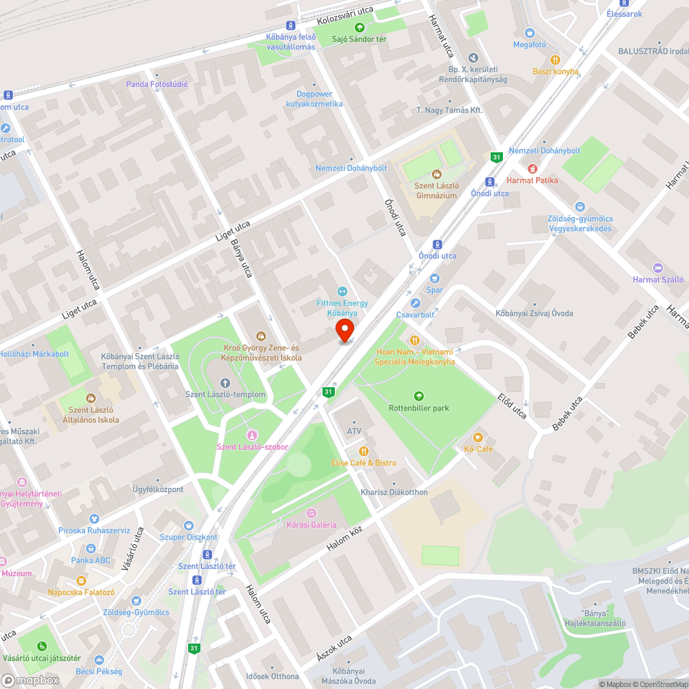 Törött korlát bejelentés helye