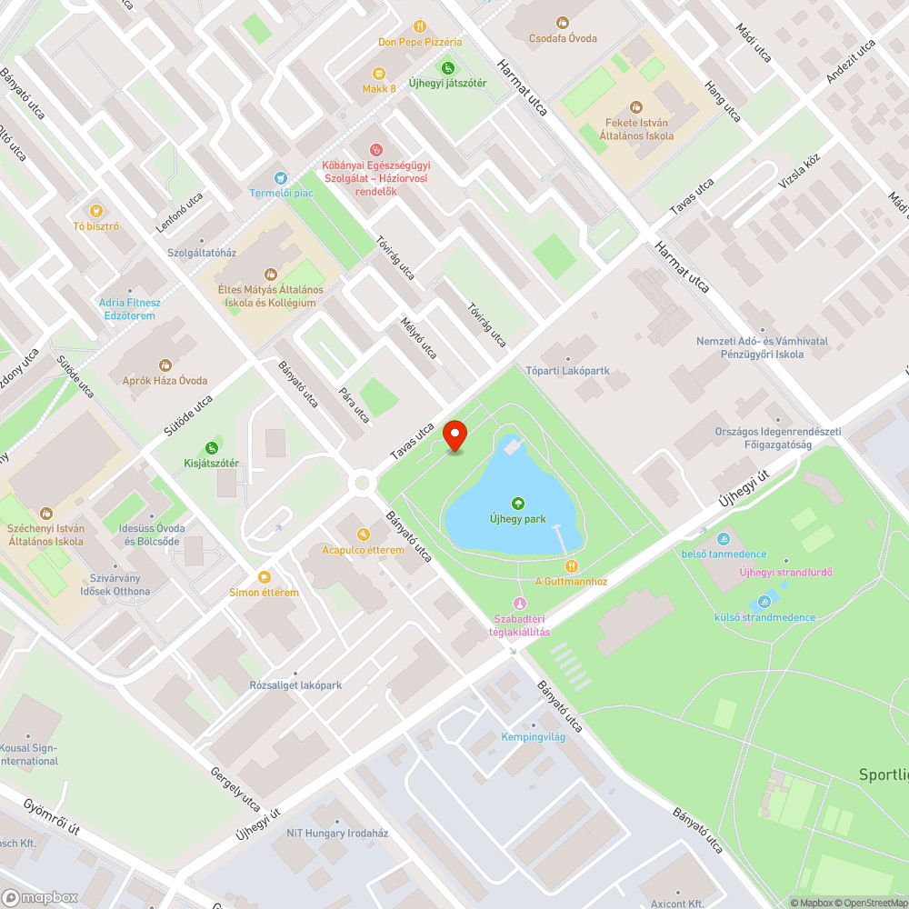 További hiányzó kövek a tónál bejelentés helye