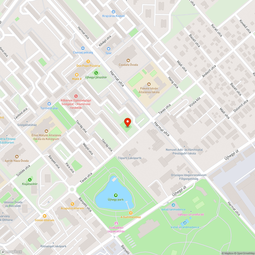 Facsonk a játszótéren bejelentés helye