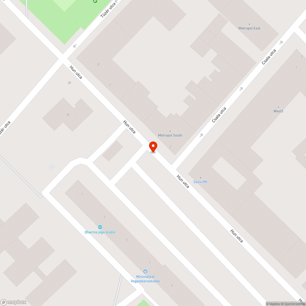 Lyuk bejelentés helye