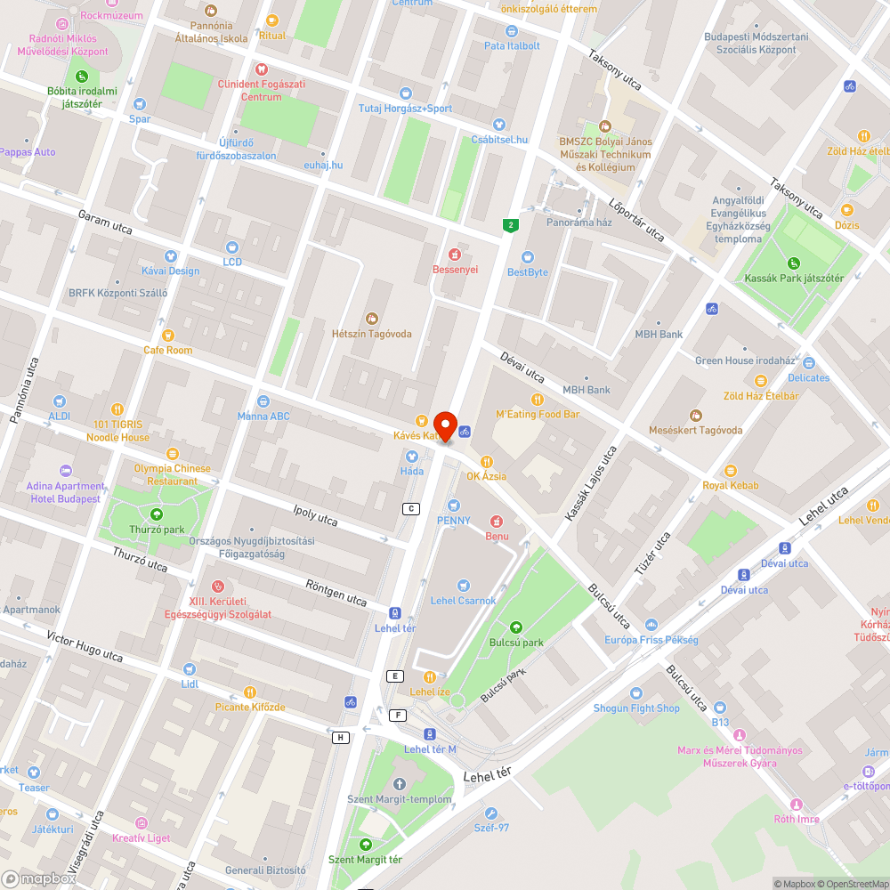 Lekopott a kerékpársáv átvezetése bejelentés helye