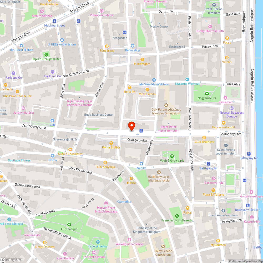 Szellemképes kerékpársáv bejelentés helye