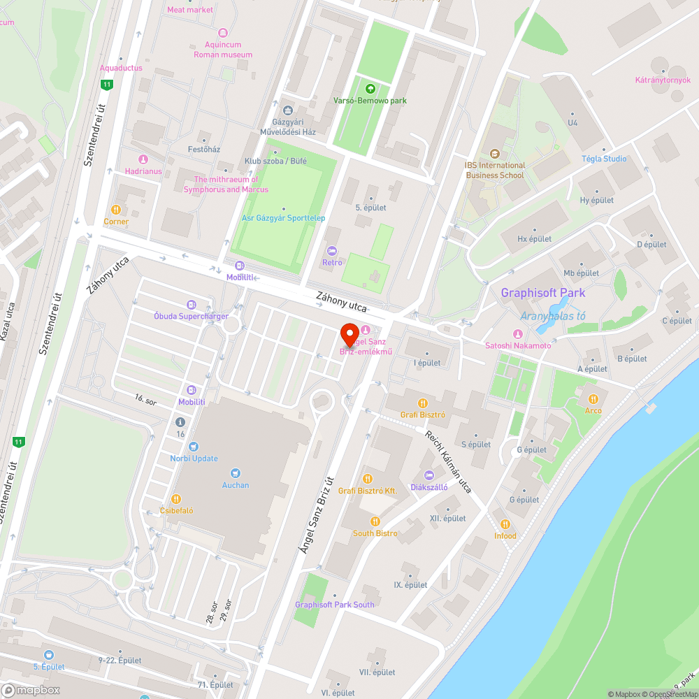 Forgalomból kivont autó az Auchan parkolóban bejelentés helye