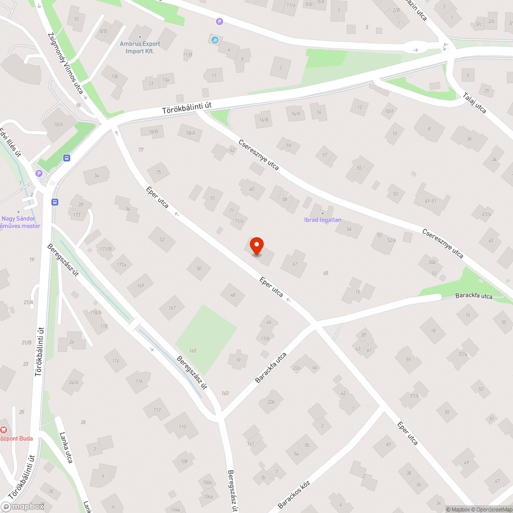 kátyú a kapunál bejelentés helye