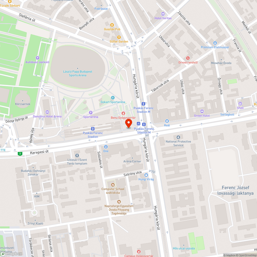 Katyu a jardan bejelentés helye