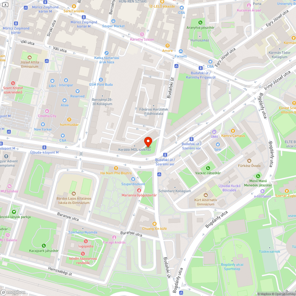 Elhagyott robogó bejelentés helye