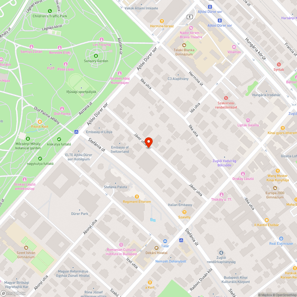 Töredezett, egyenetlen járda bejelentés helye