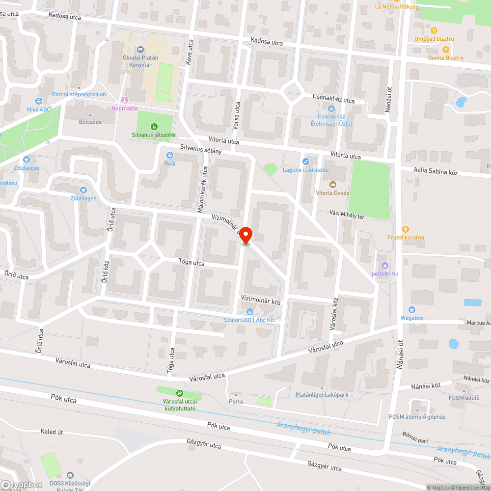 Zöldhulladék bejelentés helye