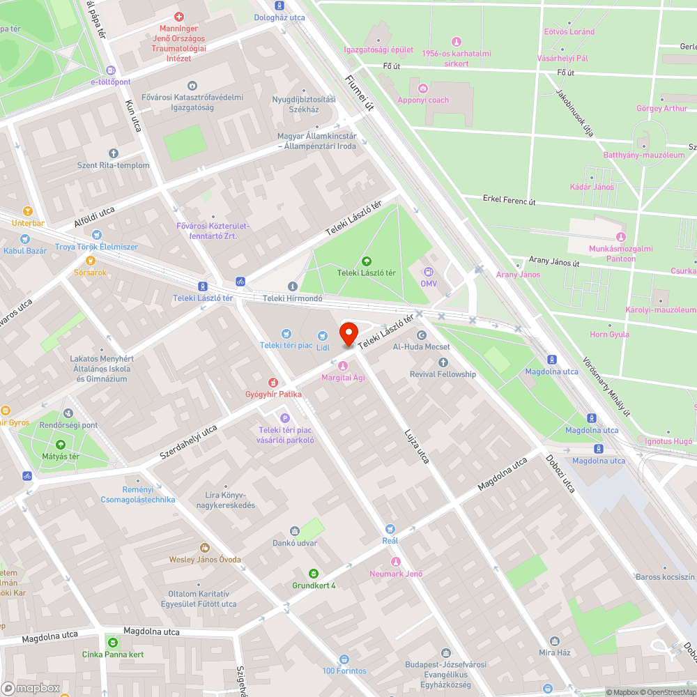 Leesett utcatábla bejelentés helye