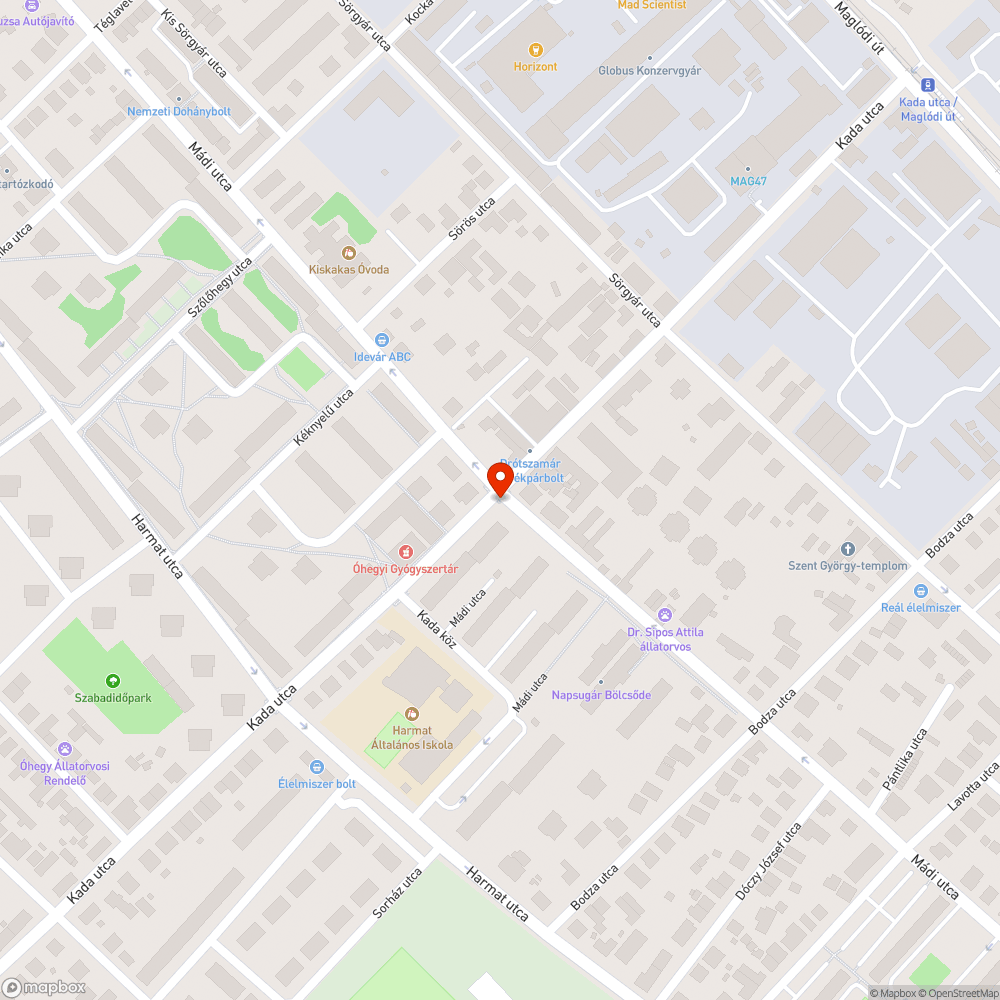 Kilyukadt fedlap bejelentés helye