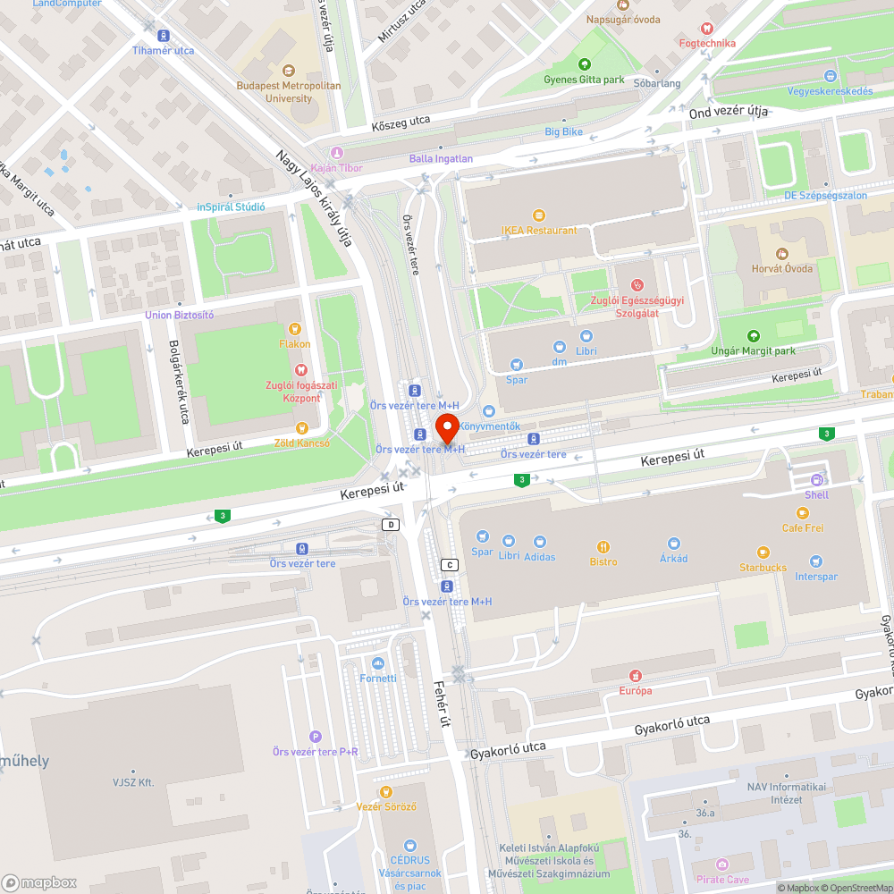 Lyukas közműfedél bejelentés helye