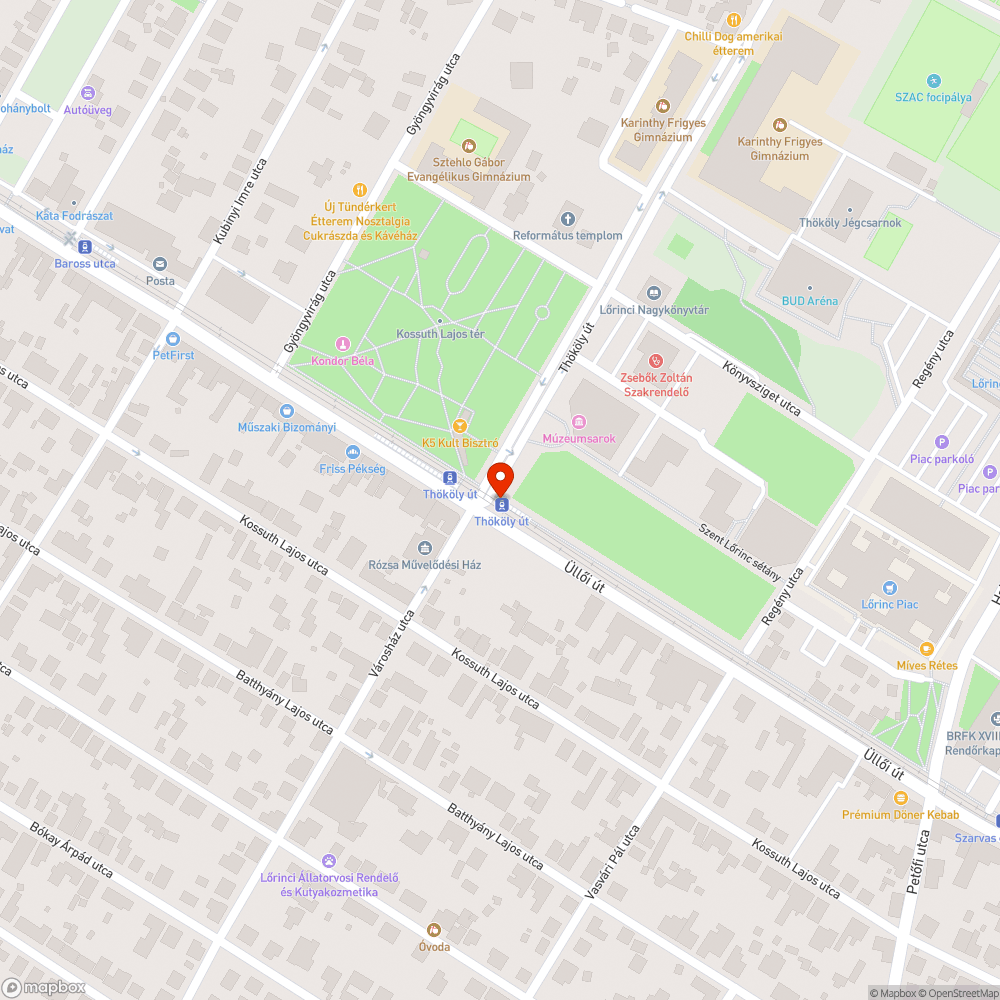 Megsüllyedt aknafedél bejelentés helye