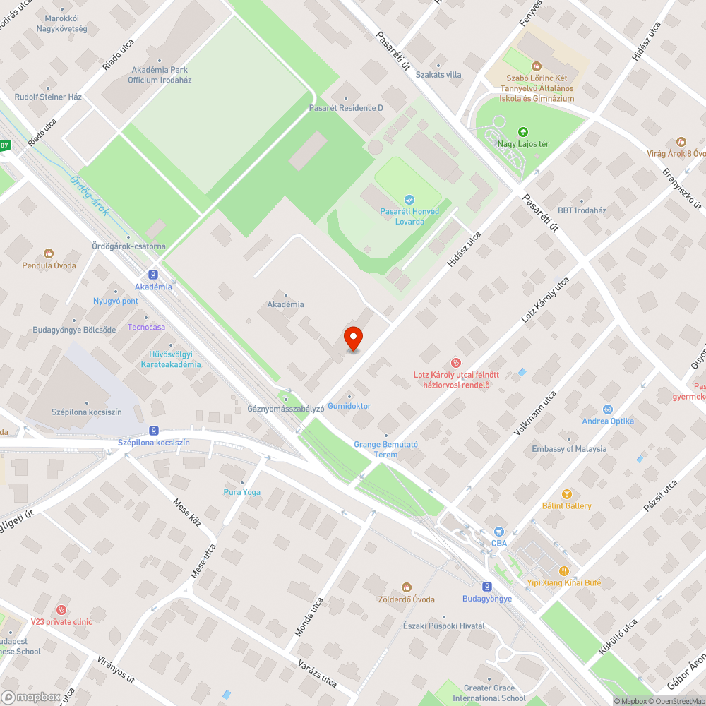 Közterületen felhalmozódott hulladék bejelentés helye