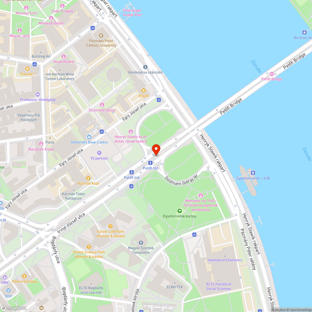 Gyalogos nyomógomb bejelentés helye