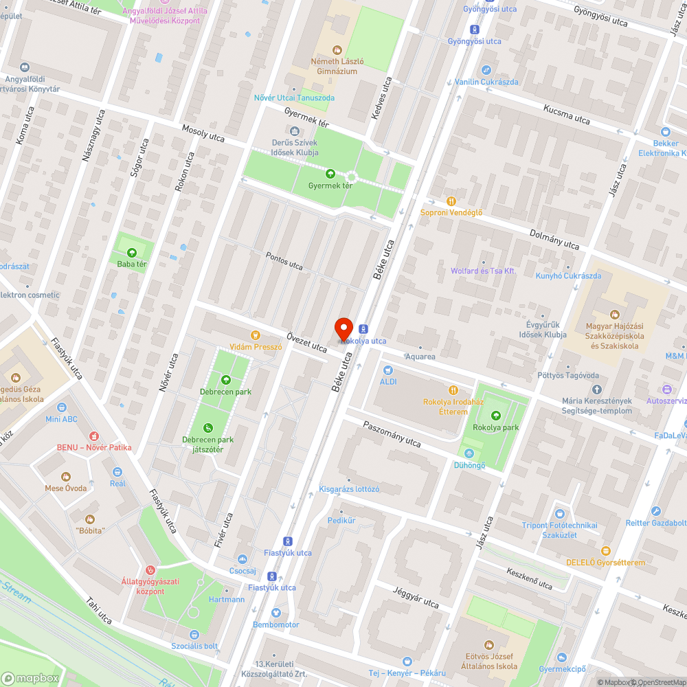 Jelzőtábla kidőlt bejelentés helye