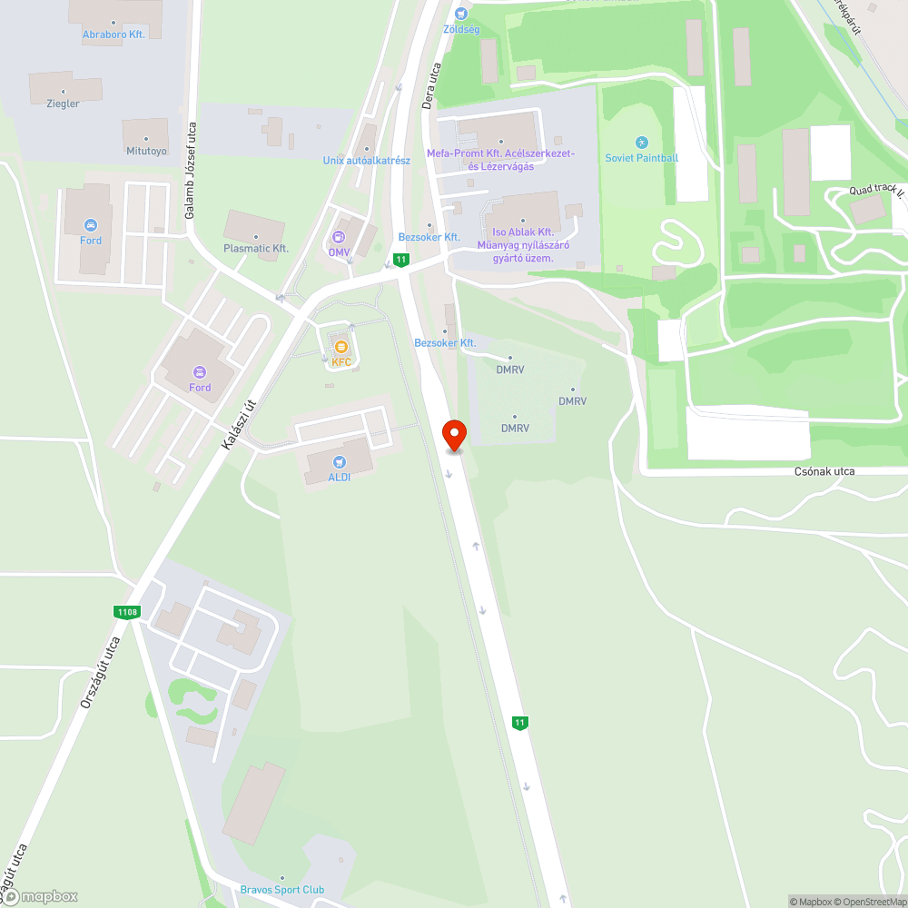 Hiányzó fényfogó háló bejelentés helye