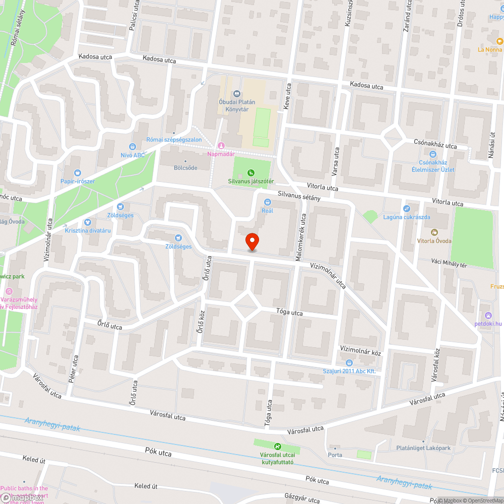 Zöldhulladék bejelentés helye