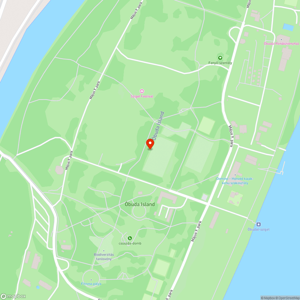 WC a Hajógyári Szigeten bejelentés helye