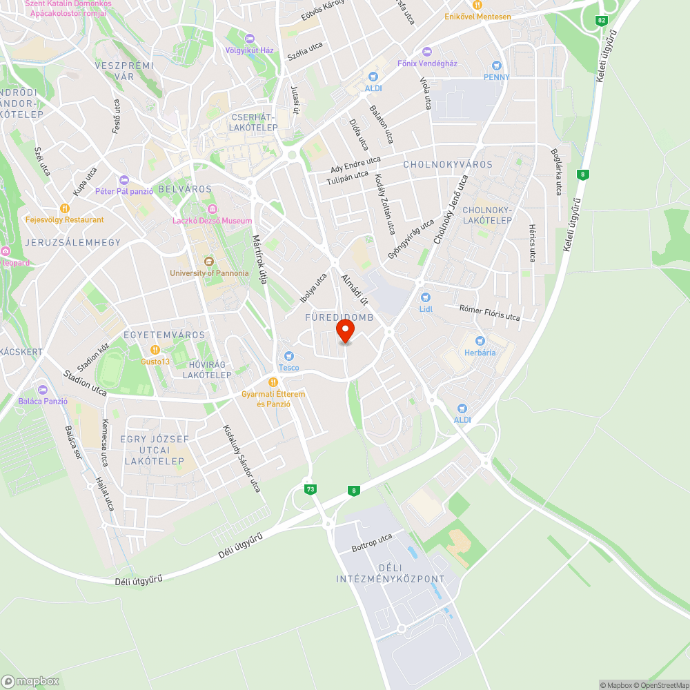 Szemét a nevezett területen bejelentés helye