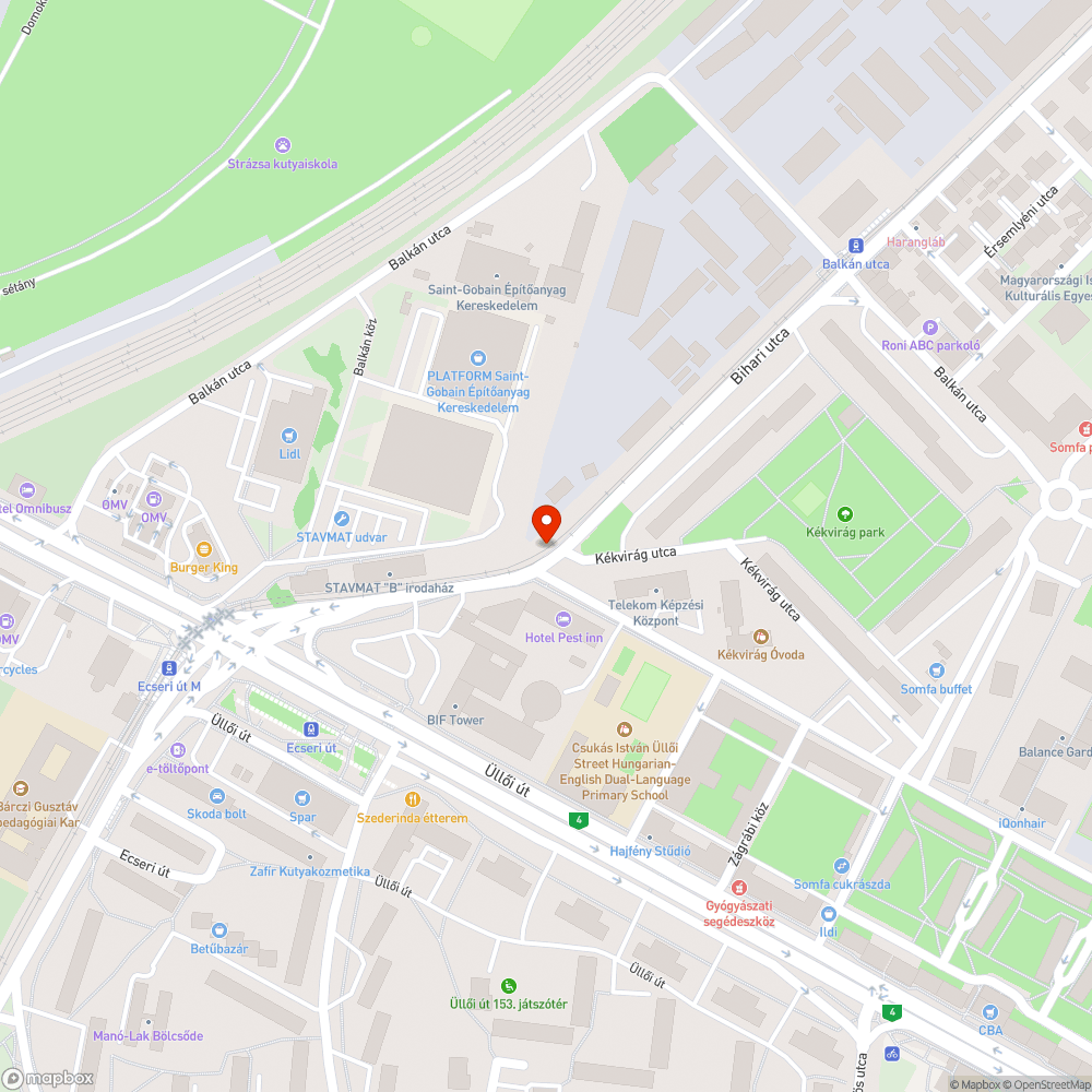 Hiányzó aszfaltozás bejelentés helye