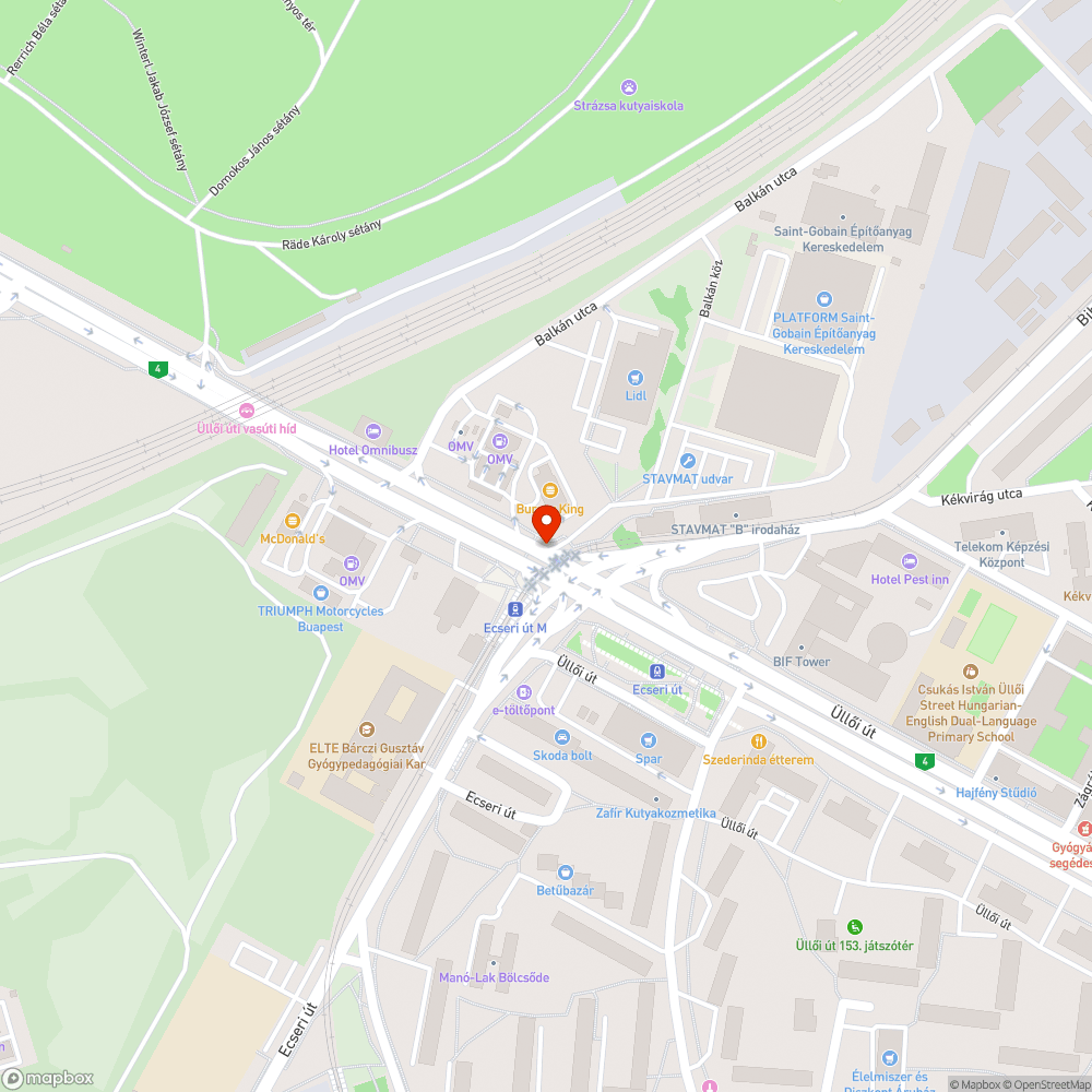 Elmozdult fedlap bejelentés helye