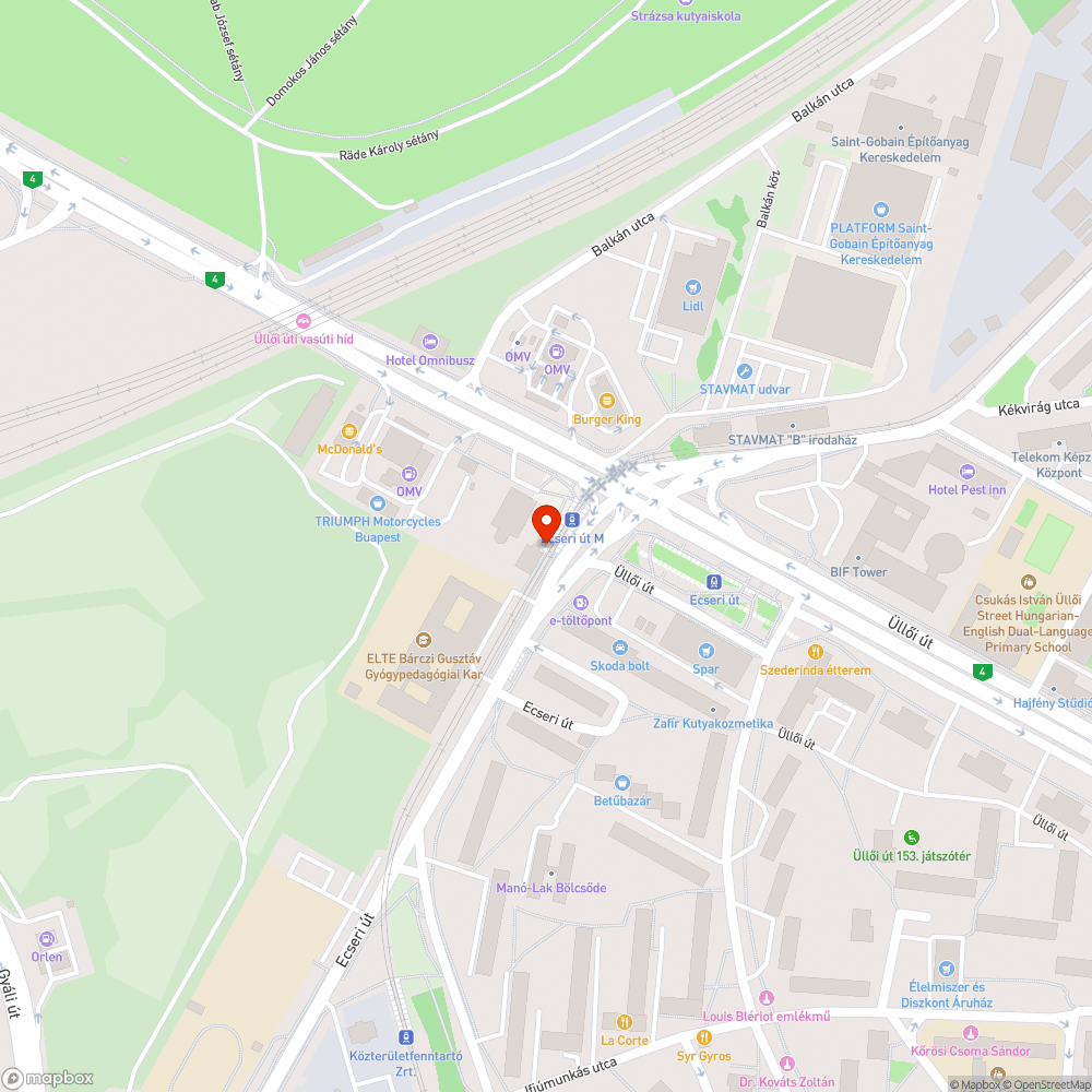 Szemetesek bejelentés helye