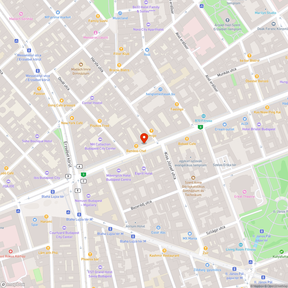 Megrongálódott KRESZ tábla bejelentés helye